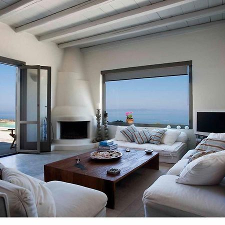Spectacular Sunset View Villa At Melissaki Ioulis Экстерьер фото